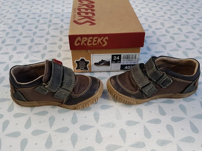 Chaussures cuir Creeks garçon pointure 24 - photo numéro 4