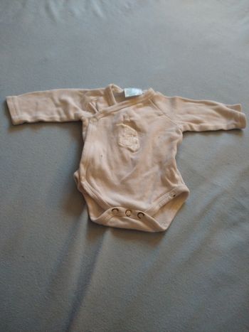 Lot de 2 bodies blanc T0