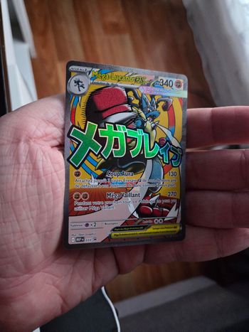 Carte pokemon Méga-Lucario ex 033 promo