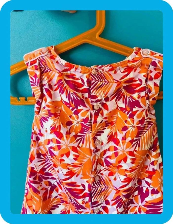 Très jolie robe bébé fille 12 mois OBAÏBI - photo numéro 4