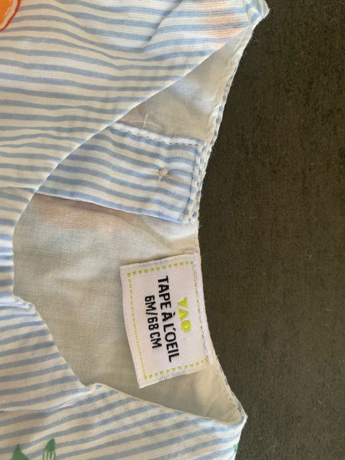 Lot de 4 robes été fille 6 mois - photo numéro 2