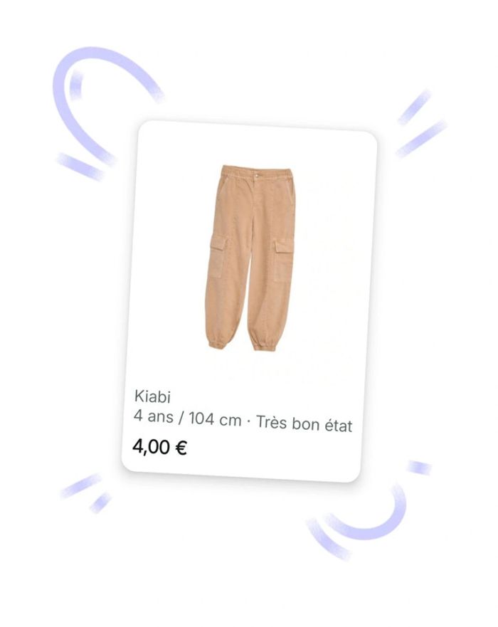 đź©· 'Pantalon jogger 4 ans Kiabi #emyfleury_4ansfille