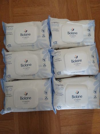 Lingettes biolane