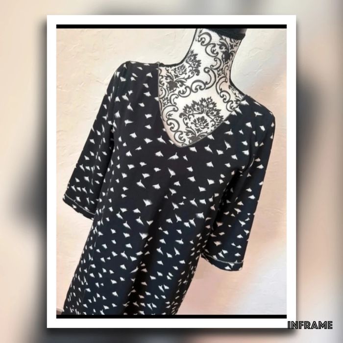 Très belle robe manches 3/4 🥰 taille S y’coo - photo numéro 2