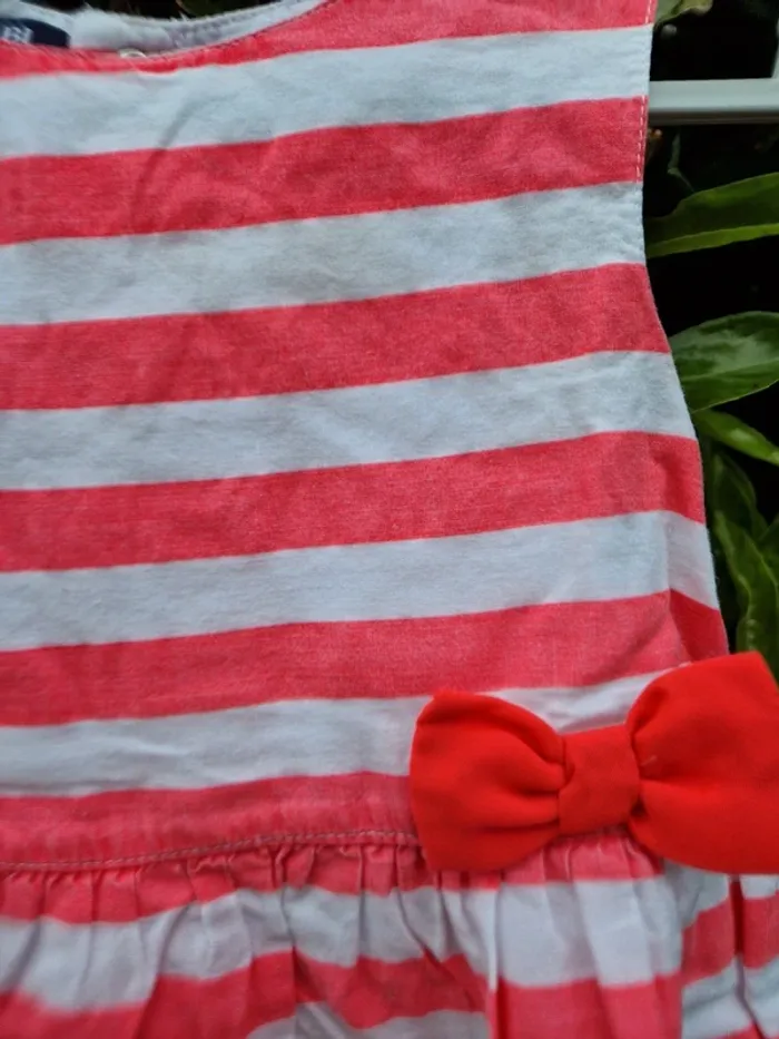 Robes Rayé,  Fille 18 mois - photo numéro 4