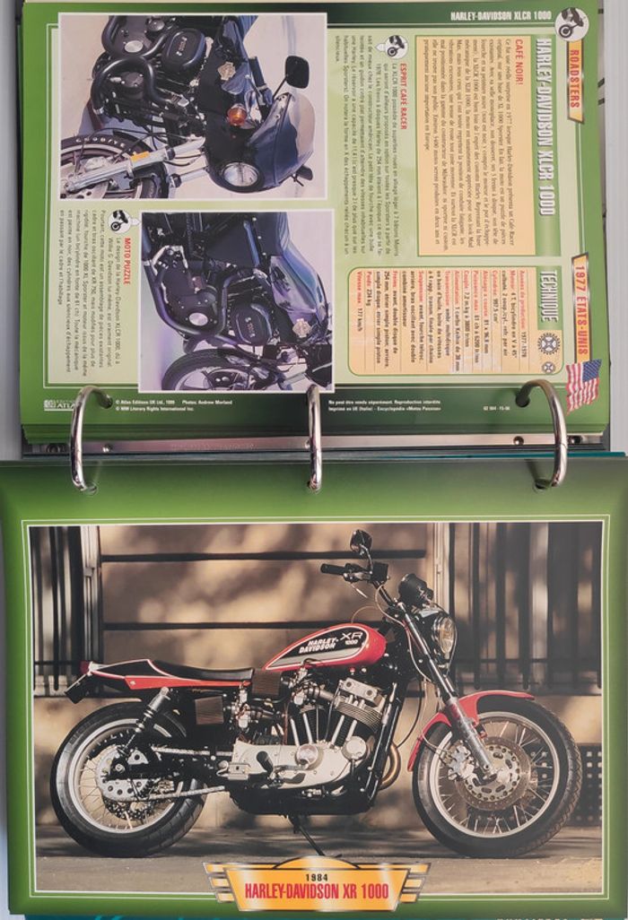 Classeur Motos Passion - Roadsters & Routières (217 fiches) - photo numéro 6