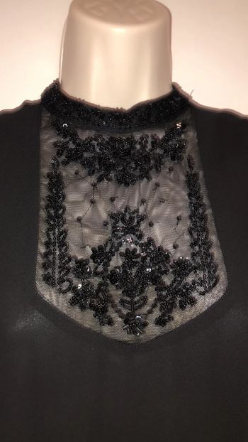 Longue tunique ou robe transparente zara t36/s