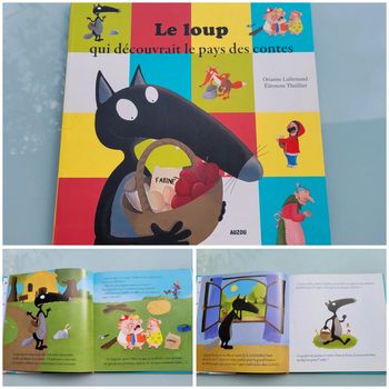 Auzou, Le Loup qui découvrait le pays des contes 🐖 72