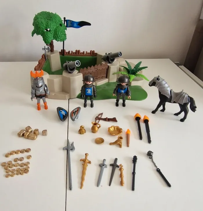 Playmobil "Bastion des chevaliers"4014 - photo numéro 3
