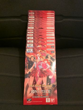 One Piece EB-03 Héroïnes Lot de 16 Boosters sous Blisters