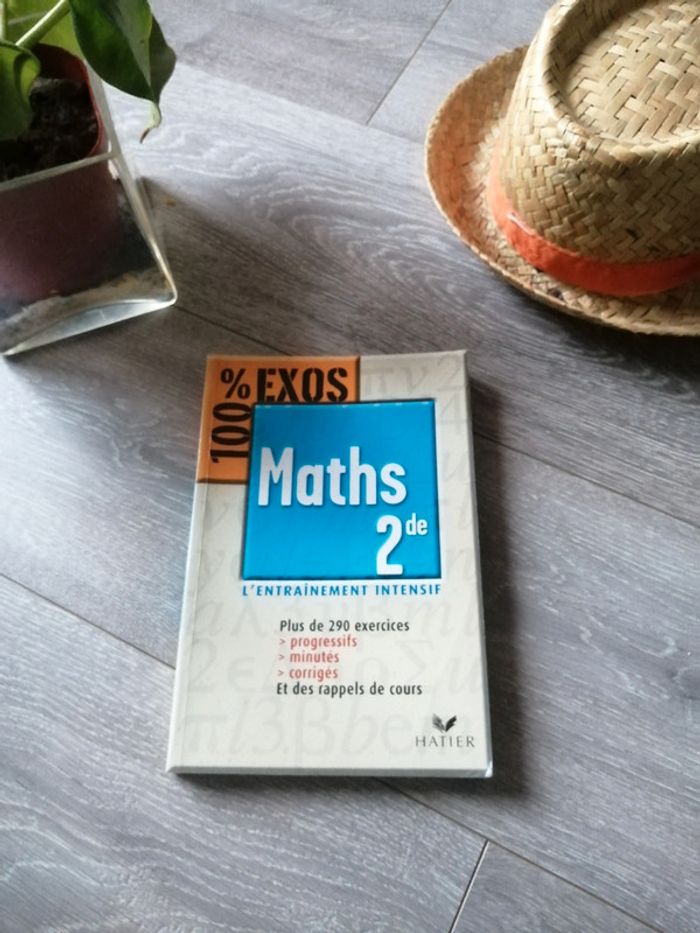 🌸Livre mathématiques seconde 100%exos 🌸