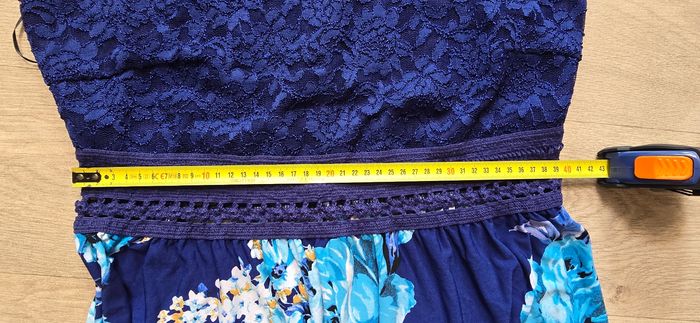 Robe bleu a fleur - photo numéro 9