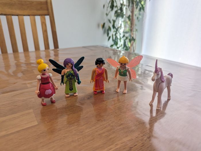 Lot de fées et licorne Playmobil