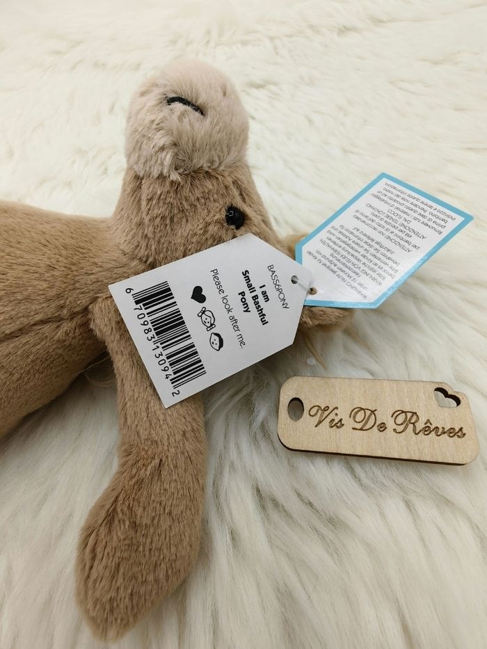 Doudou peluche Cheval Poney Small Bashful Pony Jellycat - photo numéro 8