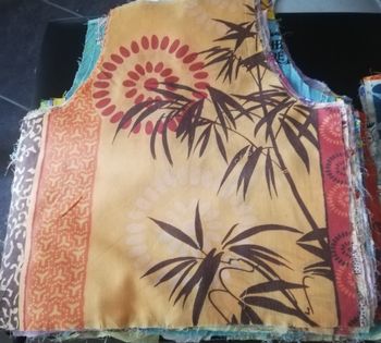 Lot de 34 morceaux de tissu pour tablier de cuisine