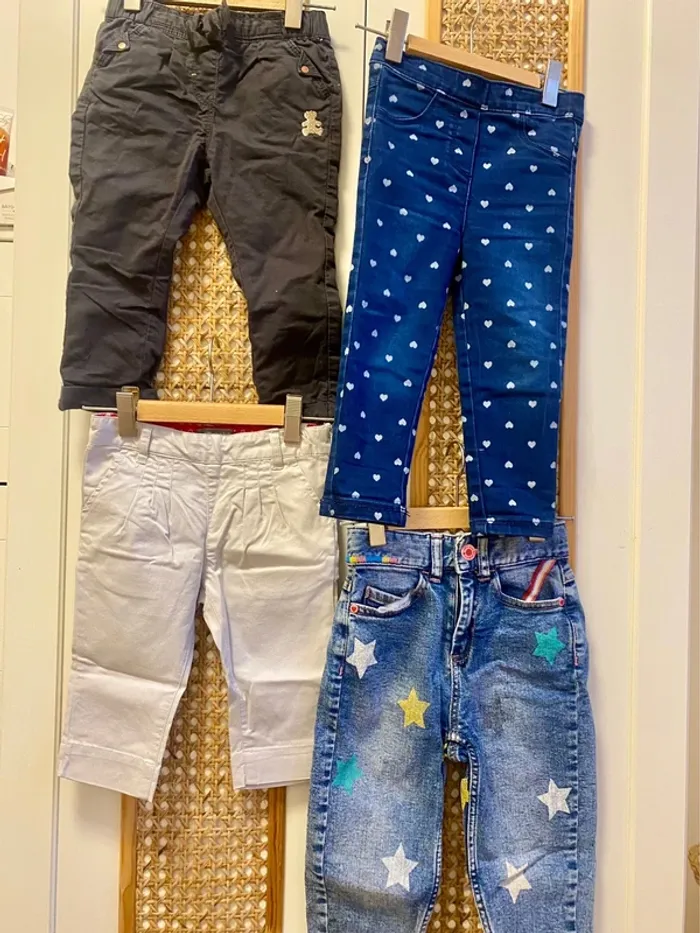Lots pantalons 24 mois