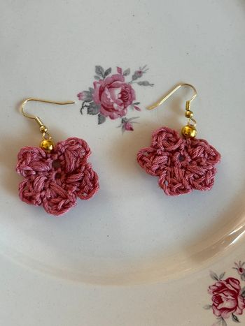 Boucles d’oreilles fleurs