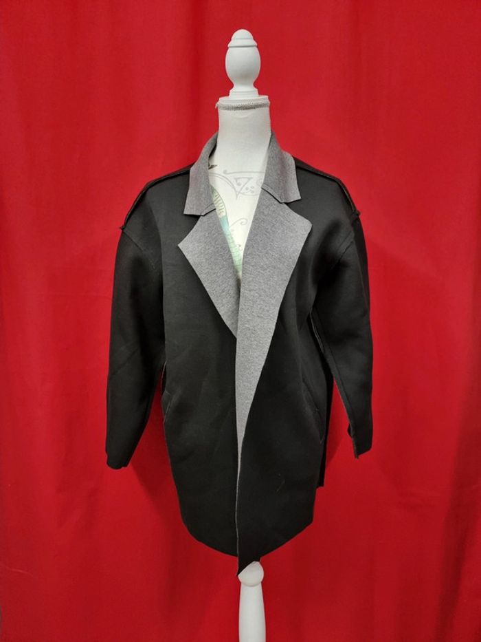 Sugar lips veste noire gris * Taille 46 *