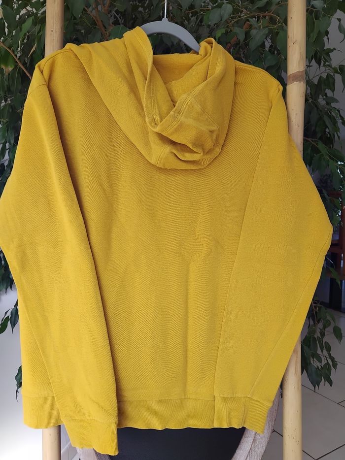 Sweat à capuche jaune 14 ans - photo numéro 2