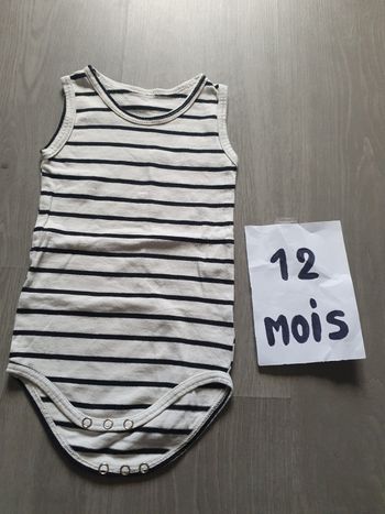 Body 12mois garçon
