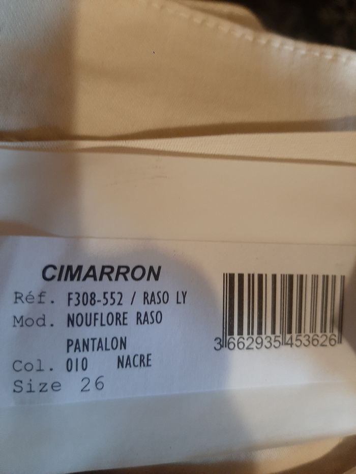 Jeans écru Cimarron Taille 36 - photo numéro 5