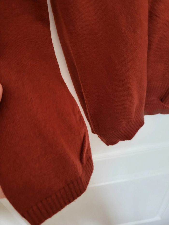 Pull marron camaïeu - photo numéro 4