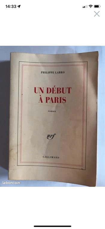 Un début à paris