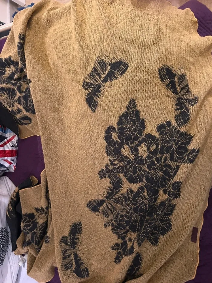 Très grand poncho réversible - photo numéro 3