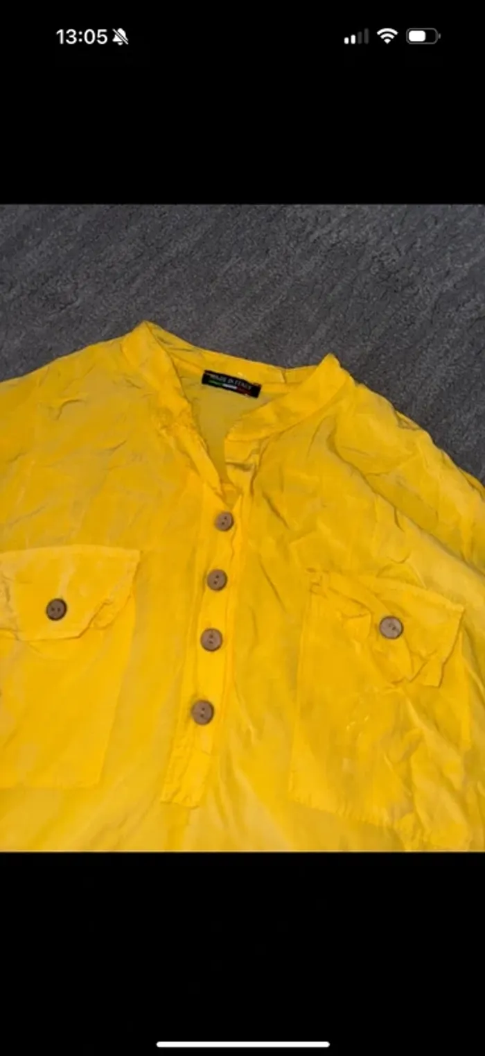 Chemise manche longue fine taille M - photo numéro 2