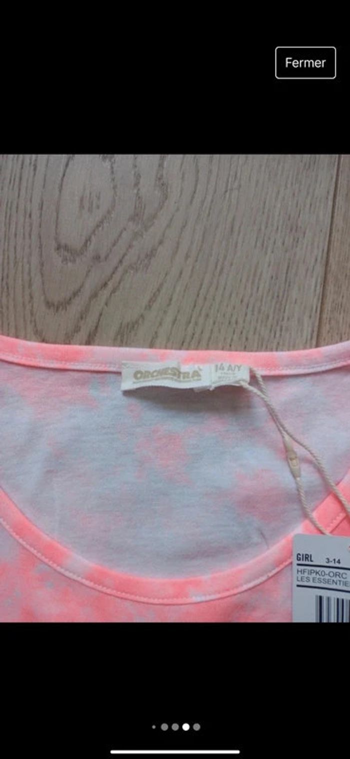 Débardeur fille orchestra taille 14 ans neuf avec étiquettes - photo numéro 6