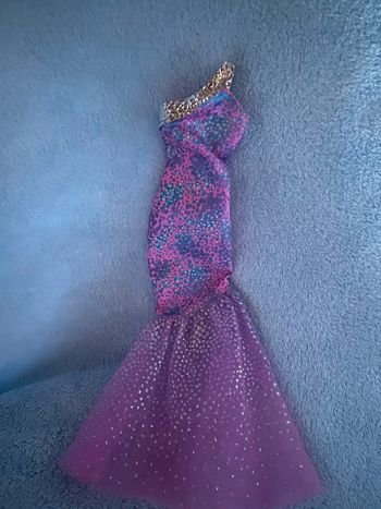 Robe de gala barbie