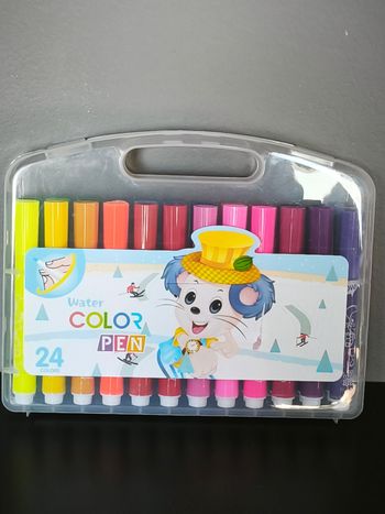 Boîte de 24 feutres de coloriage à l'eau