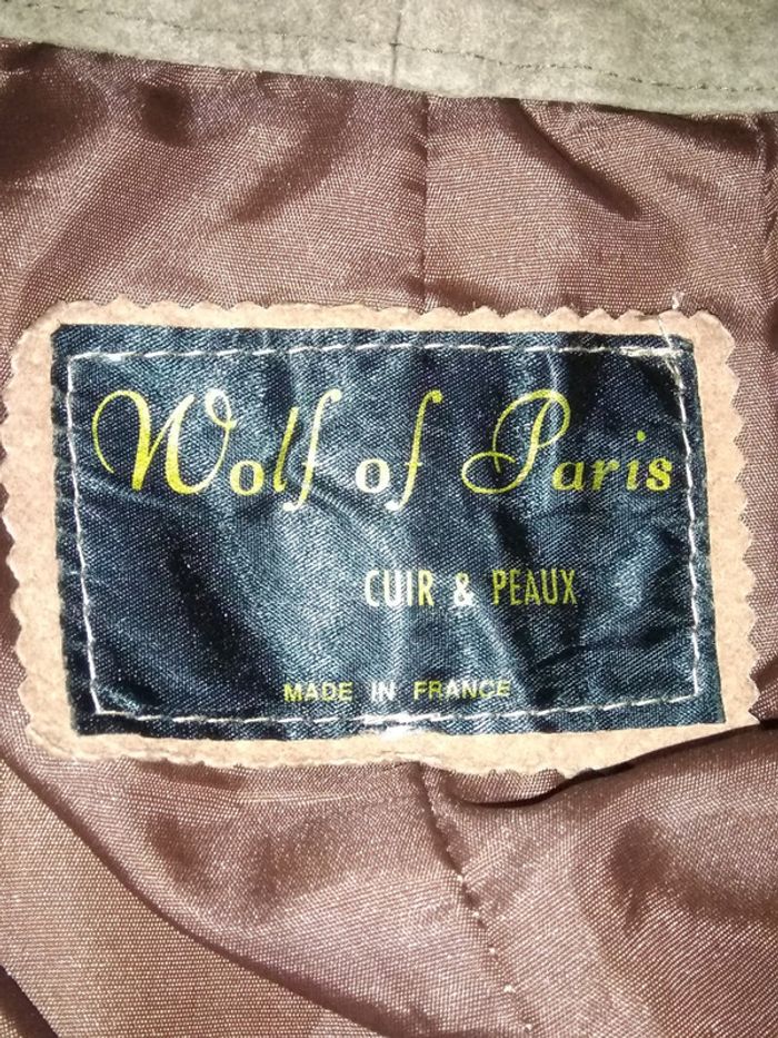 Short en cuir kaki - photo numéro 6