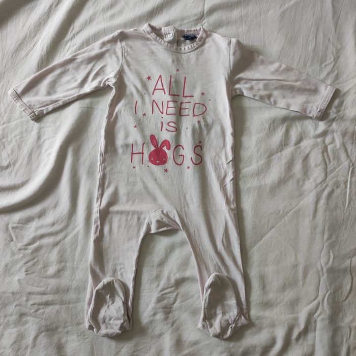 Lot de 3 pyjamas bébé fille 6 mois Kiabi - photo numéro 3