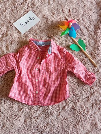 Chemise a carreaux 9 mois