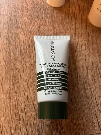 Masque visage à l’argile booster vitamine A
