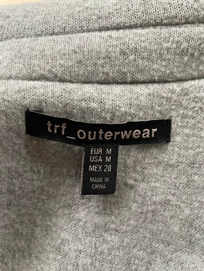 Manteau gris long 40 style feutre - photo numéro 3