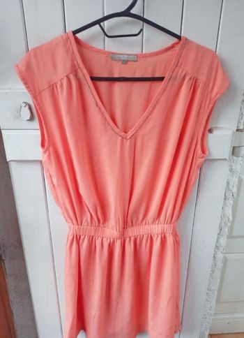 Robe été corail pink boom S