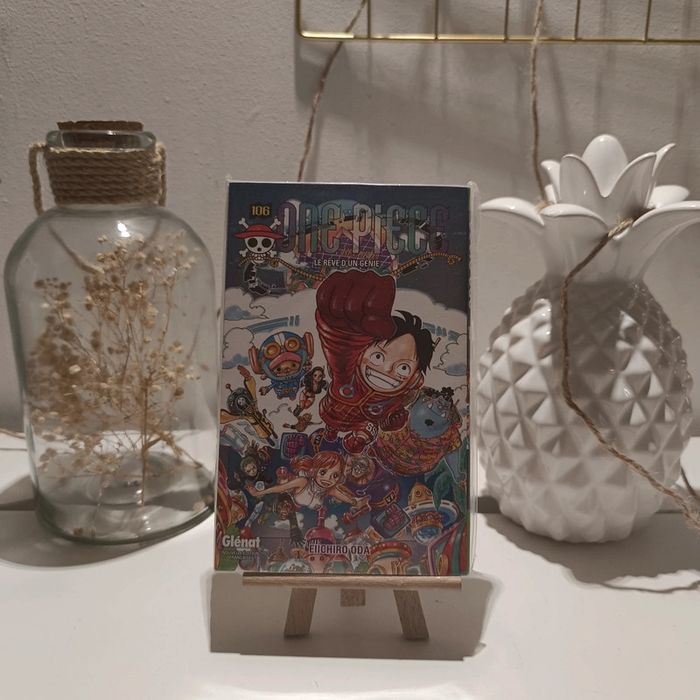 Manga one piece tome 106 édition limitée métallisé