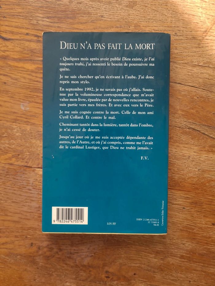 Dieu n'as pas fait la mort - photo numéro 2