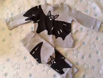 Ensemble Influx 12M – Sweat + pantalon chauve-souris – Très bon état