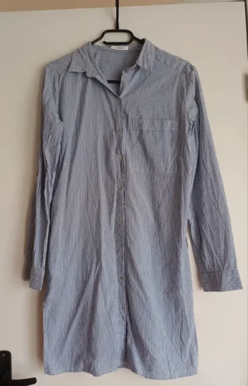 Chemise femme à rayures taille XS promod été coton