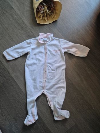Beau pyjama velours 12 mois Petit bateau