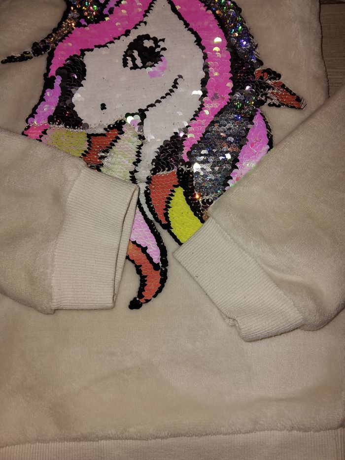 Pull licorne taille 8 ns hetm - photo numéro 3