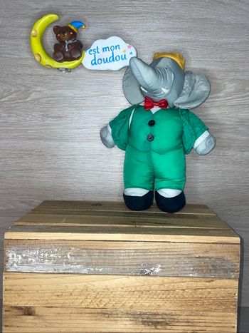 POP73 doudou éléphant 🐘 babar
