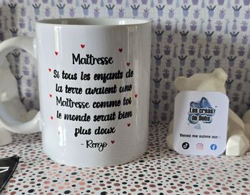 Muffin maîtresse a personnalisé
