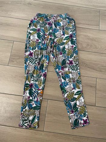 Pantalon fluide et léger tropical