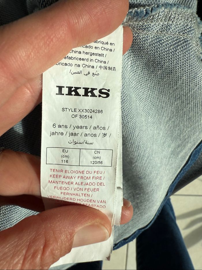 Superbe robe jeans ikks neuve - photo numéro 4