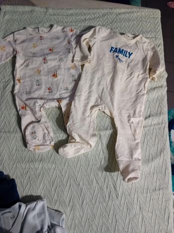 Lot pijama 3 mois