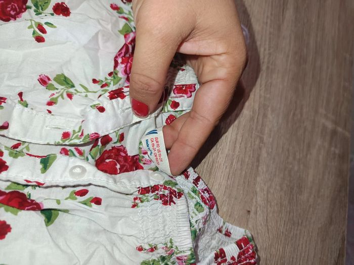 Tee-shirt manche courte léger tunique h&m 92 cm - photo numéro 3